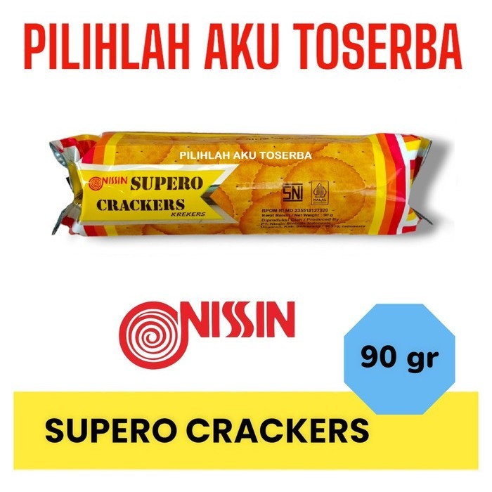 

Biskuit Nissin SUPERO ROLL CRACKERS 90 gr - ( HARGA 1 PCS )