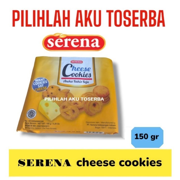 

Biskuit Serena CHEESE COOKIES 150 gr - ( HARGA 1 Pcs )