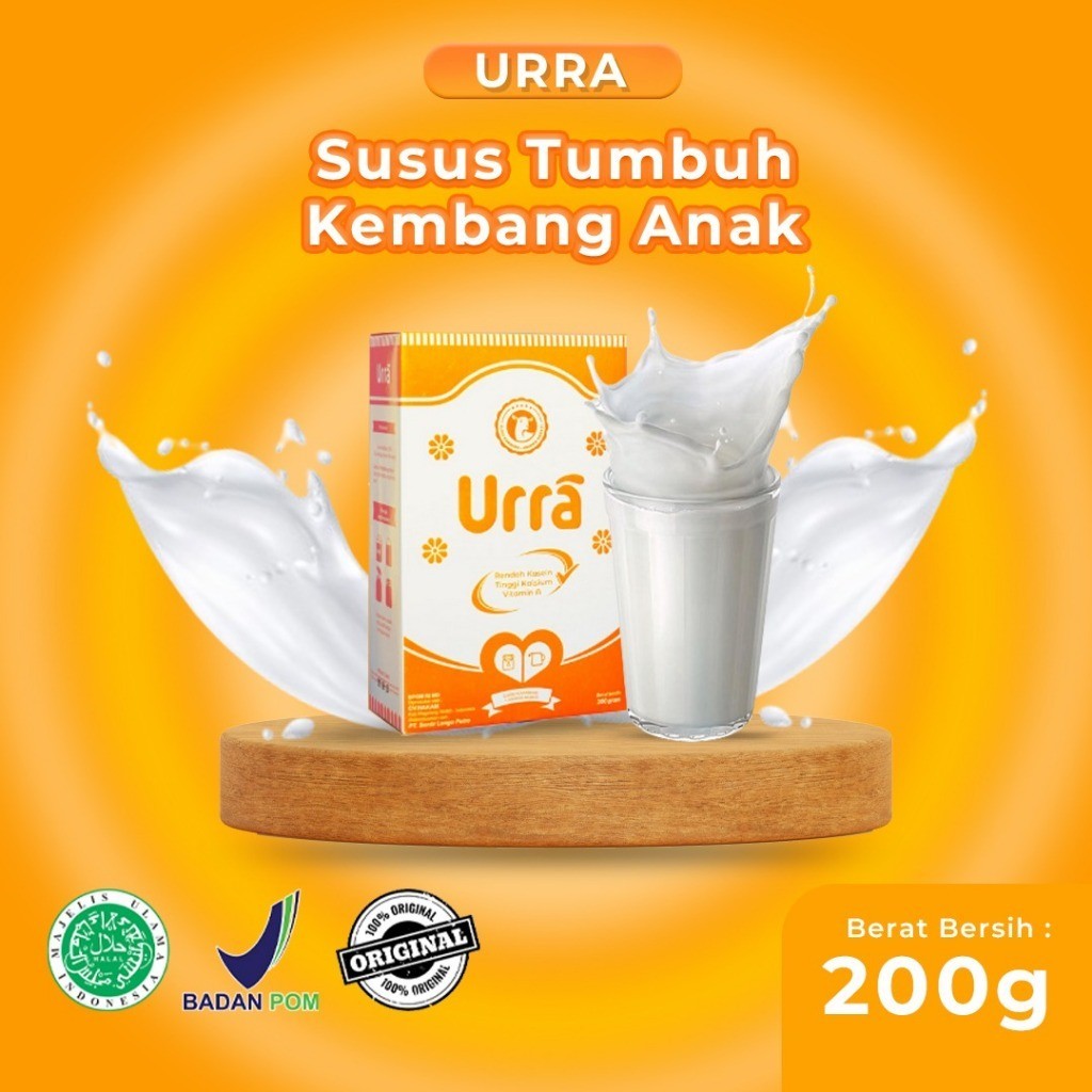 

Bisa COD Urra Paket 1 BOX SUSU URRA 100% ORIGINAL Susu Kambing untuk Penambah Nafsu Makan Anak Penambah Berat Badan Anak & Tinggi Badan Anak
