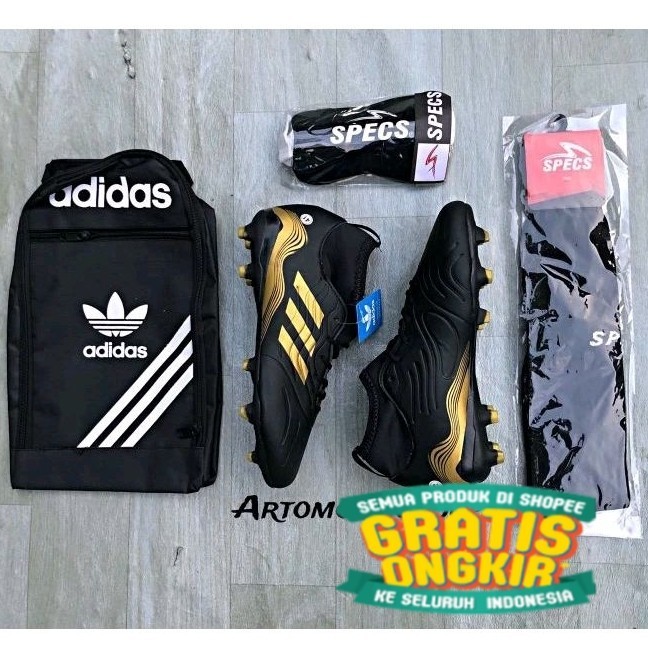 (PAKET KOMPLIT) Sepatu bola adidas copa / sepatu sepak bola murah/ cr7 ronaldo madrid barca