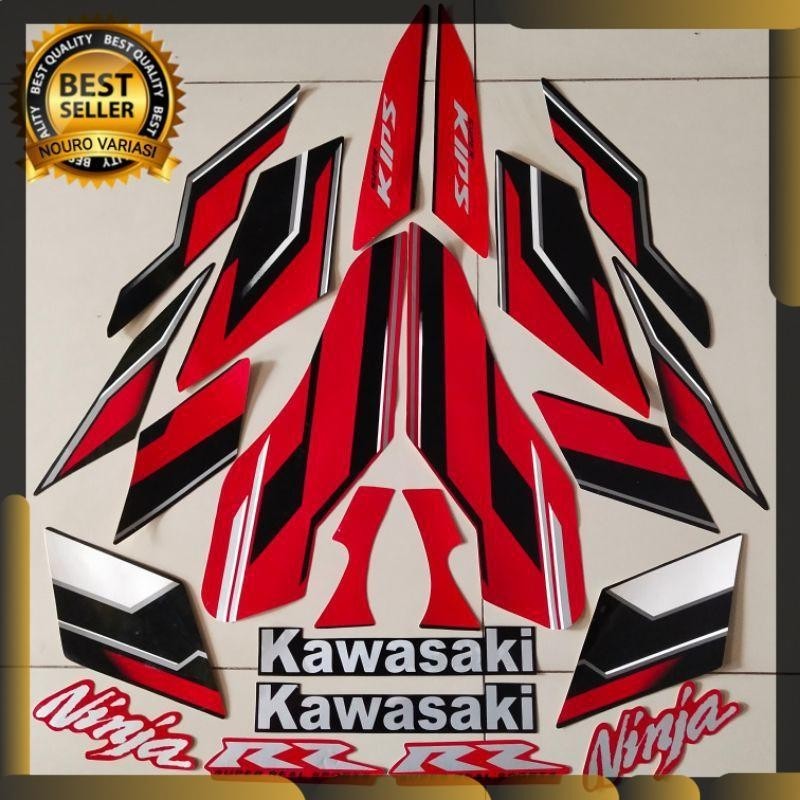 List striping kawasaki ninja rr list body standar 2015 se merah stiker
