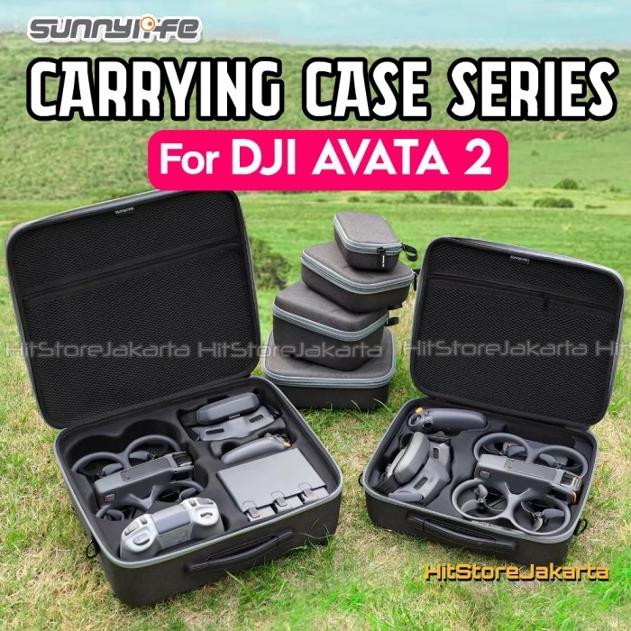 Sunnylife Carrying Case For DJI Avata 2 Tas Shoulder Bag Goggles 3 RC Motion Controller 3 Portable B