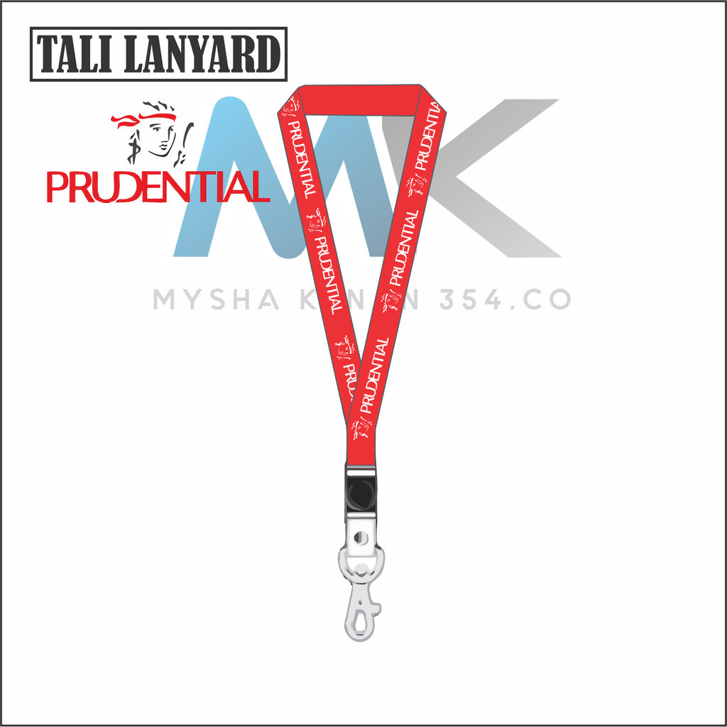 

TALI LANYARD PRUDENTIAL LOGO - TALI ID CARD PRUDENTIAL FINANCIAL ASURANSI GANTUNGAN KUNCI GANTUNGAN FLASHDISK GANTUNGAN NAMETAG TALI LANYARD BEST SELLER COD
