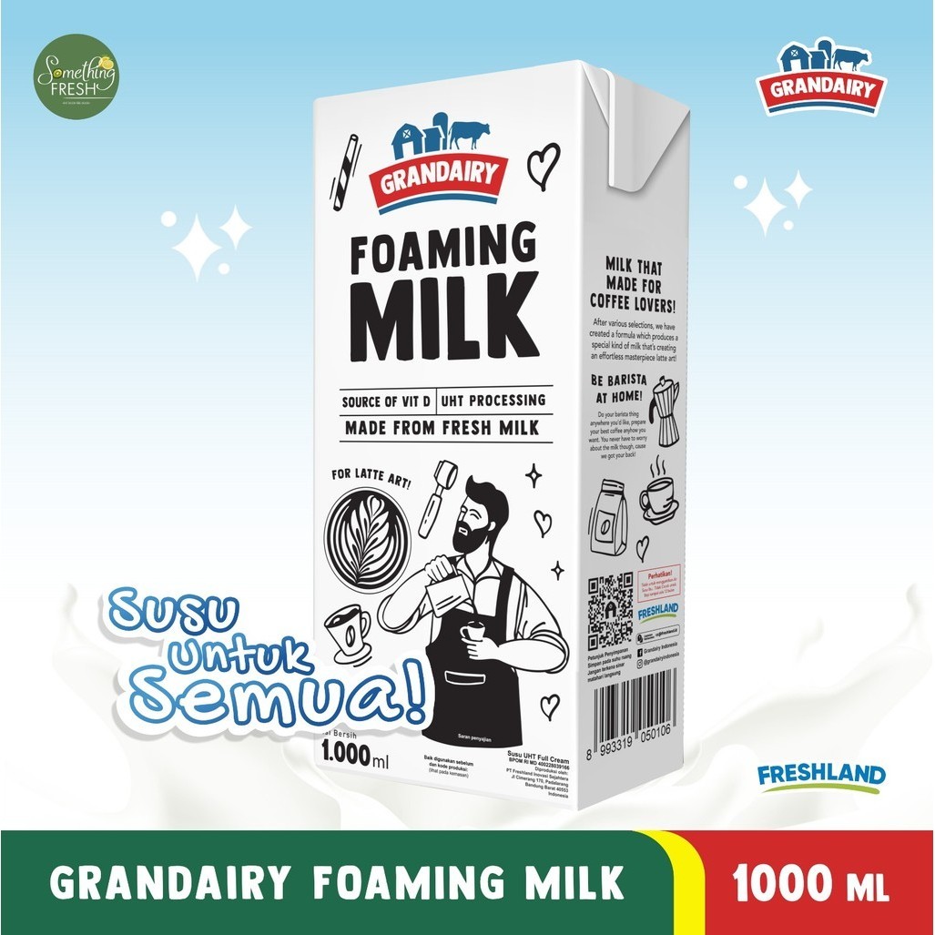 

Bundle Mix - Foaming Milk 1 Pcs & UHT Full Cream 1 Pcs