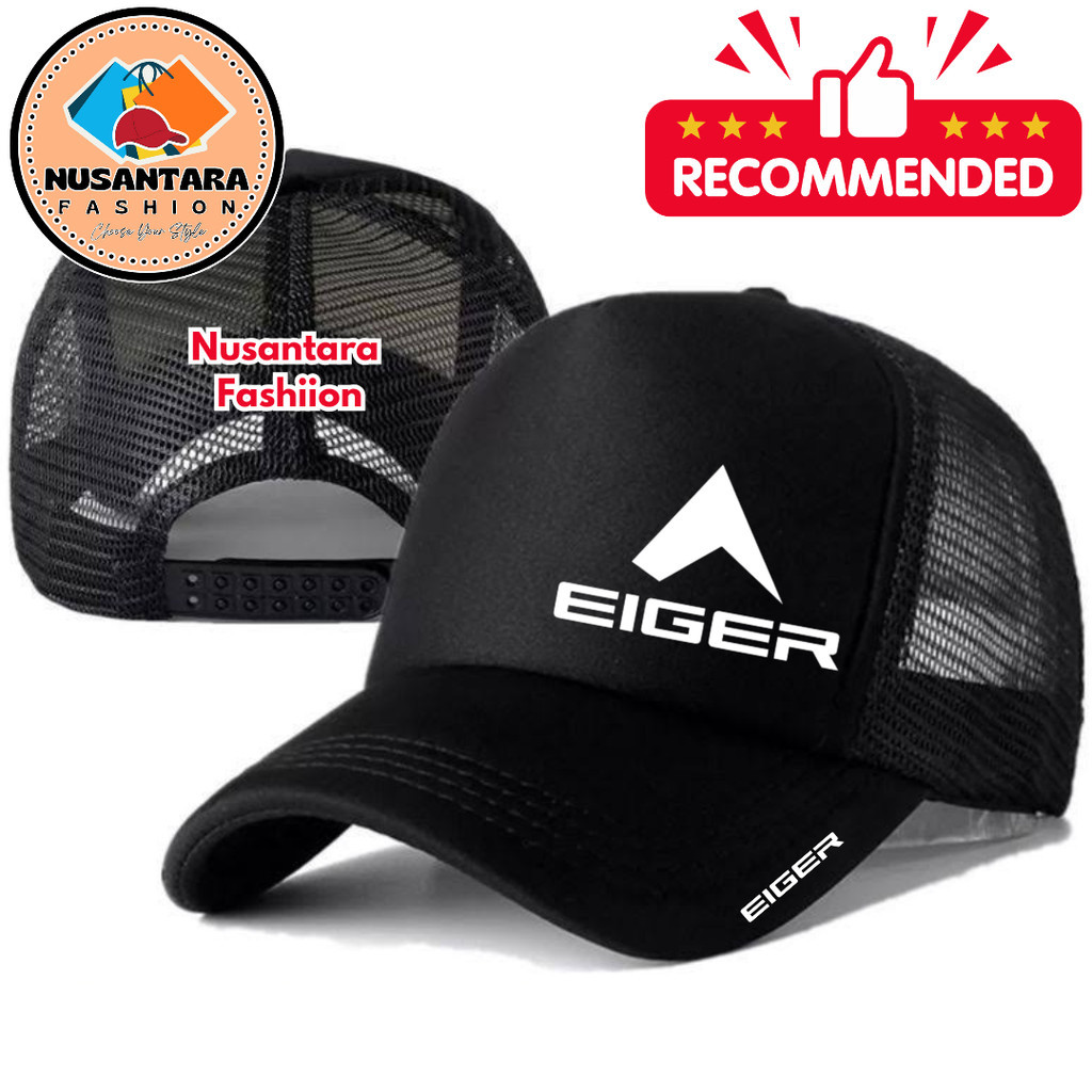 Nusantara Fashiion Topi Trucker OUTDOOR GUNUNG - Topi Distro PECINTA KEGIATAN OUTDOOR Logo - Topi PE