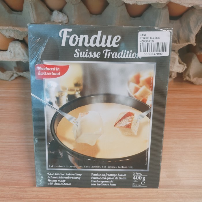 

Fondu Swiss traditional cheese keju 400gr
