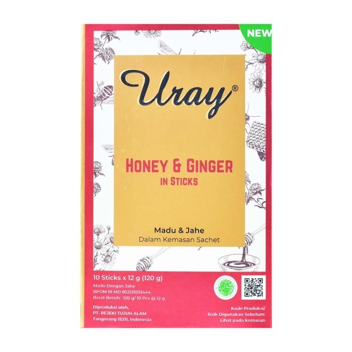 

[[ K23 - BEST SELLER ]] Uray Honey Stick / Sachet Satu Box - Ginger