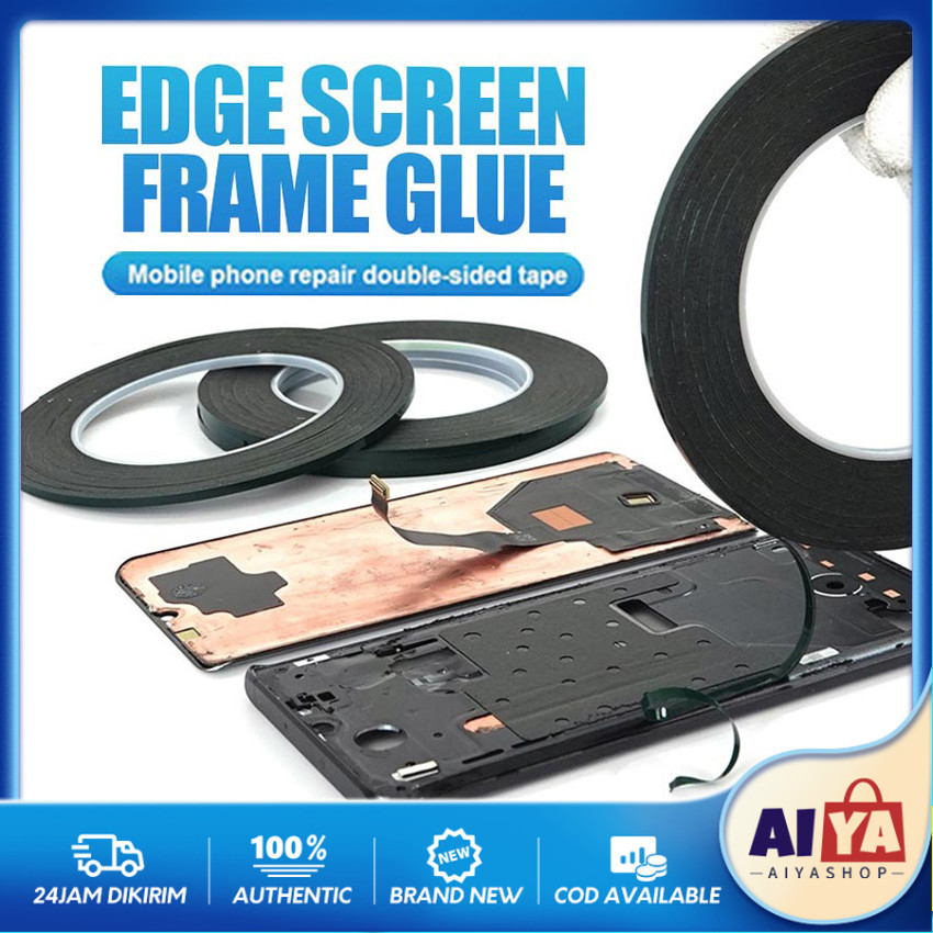 Double Tape Hp & Laptop Tipis Hitam 2 / 3 / 5 Mm Untuk Lcd Dan Touchscreen Alat Service Hp & Tablet
