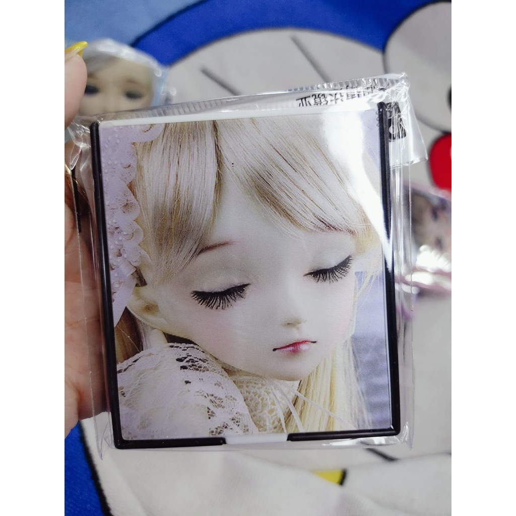 PRETTY STYLES - Cermin Lipat Bisa Berubah Gambar Cermin Persegi Beauty Mirror Cermin Karakter Barbie