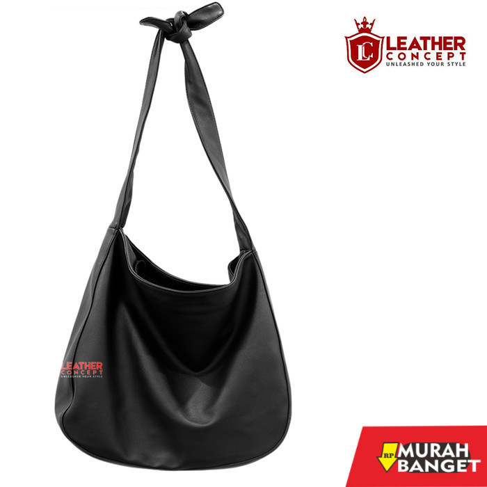 tas selempang pria kekinian Tas Selempang Kulit Pria Tas Kulit Pria Tote Bag Kulit CELCIUS Hitam