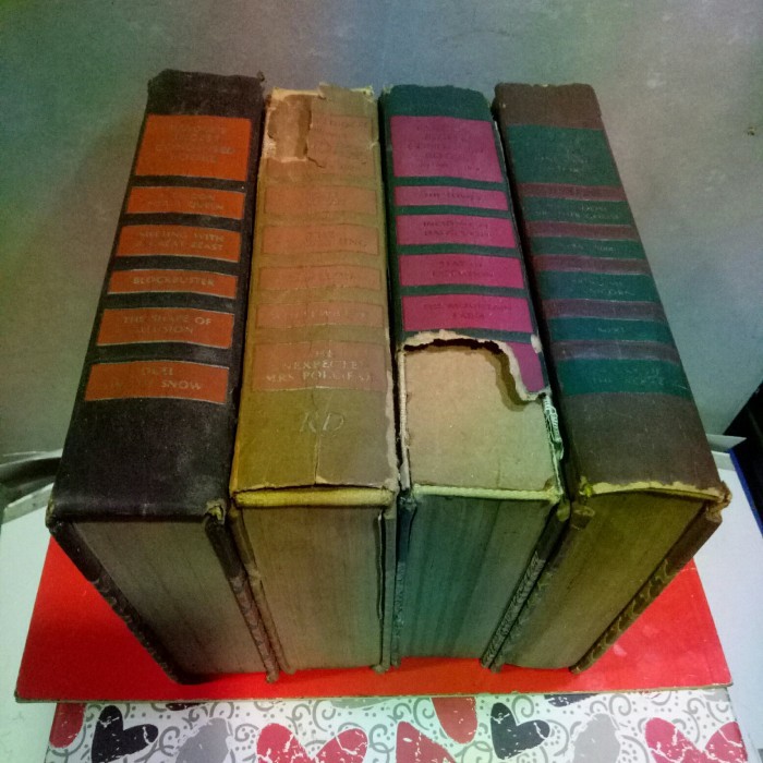 (English)READER'S DIGEST CONDENSED BOOKS(buku second paket 4buku)