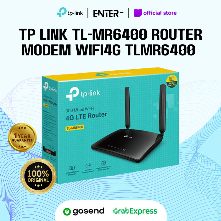 TP Link Wifi Router Modem Wifi 4G TPLink TL-MR6400 UNLOCK All Operator
