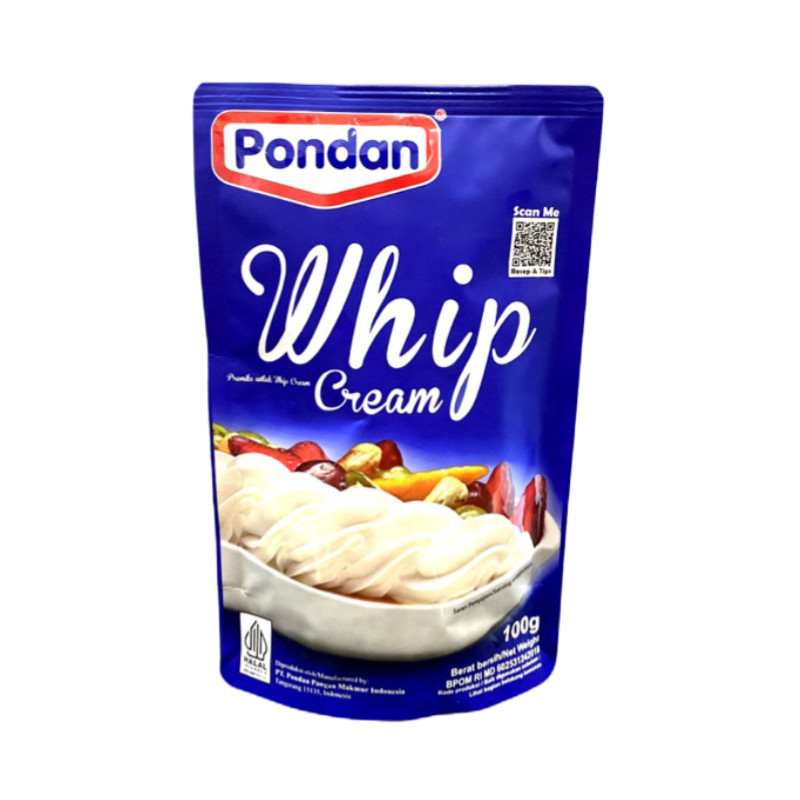 

Pondan Whip Cream 100gr