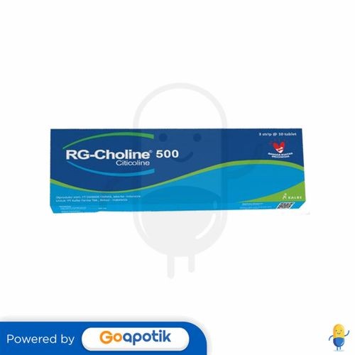 Rg-Choline 500 Mg Box 30 Tablet