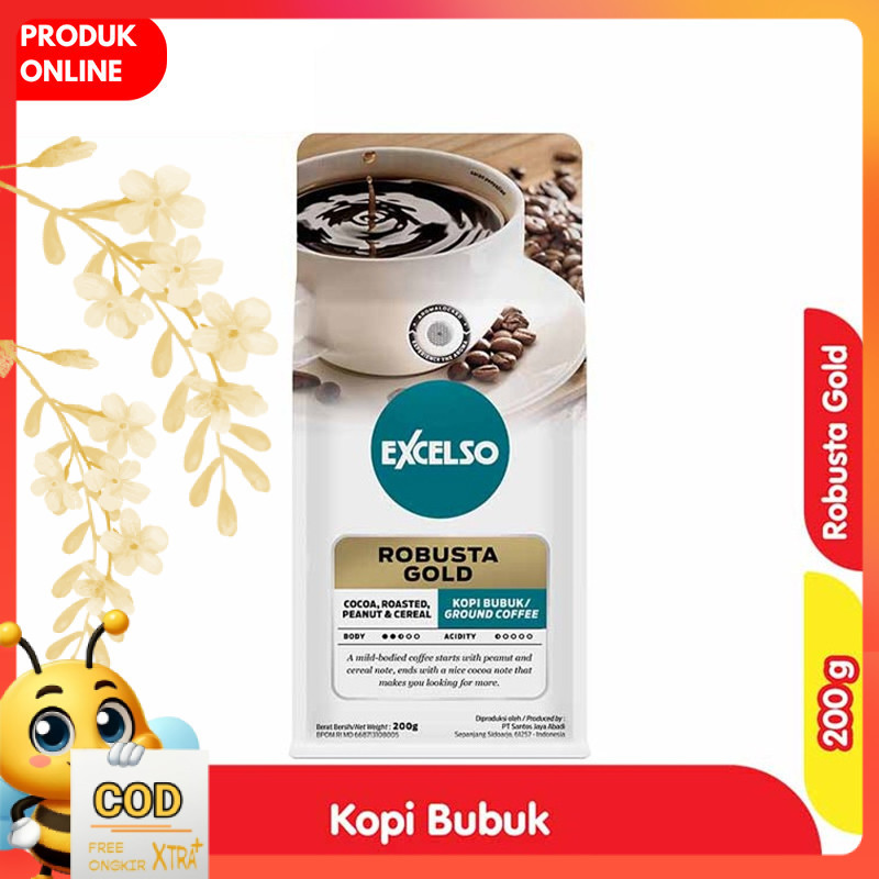 

Excelso Kopi Bubuk Robusta Gold 200 g