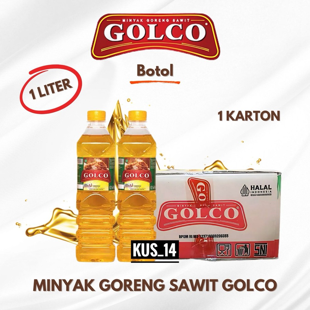 

1 Dus MINYAK GORENG GOLCO 1000L PROMO MURAH