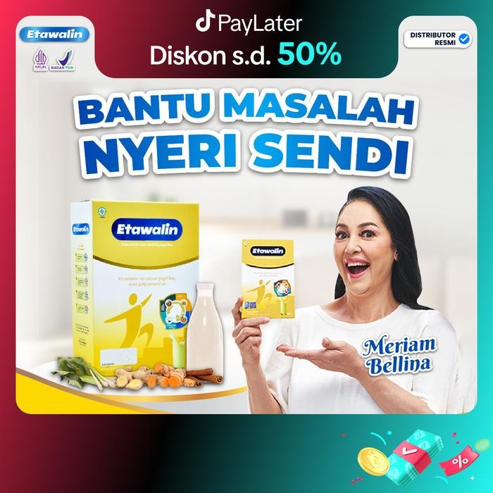 

Etawalin Original Susu Bubuk Kambing Etawa Bantu Masalah Asam Urat Nyeri Sendi Dan Pegal Linu 1 Box Isi 200g