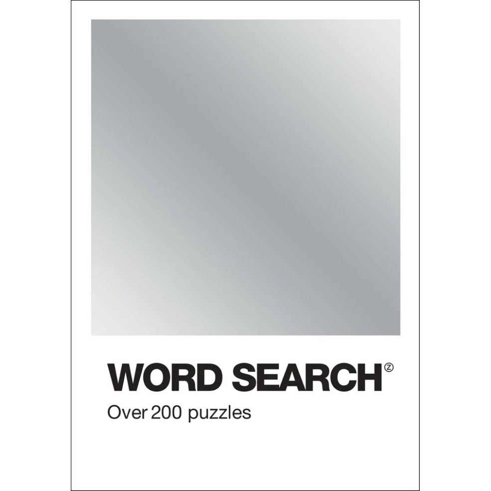 Colour Block Puzzle Book - Word Search (Silver) Regular