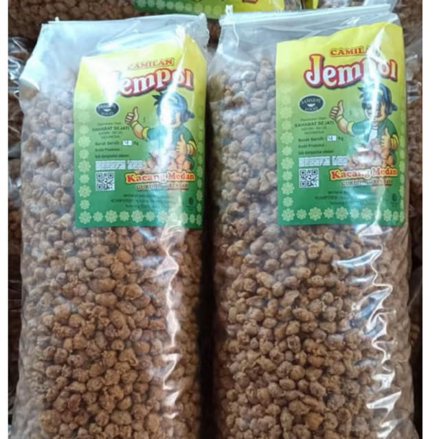 1kg Kacang Telur Medan / Kacang Peyek Premium pusat grosir jajan hari raya