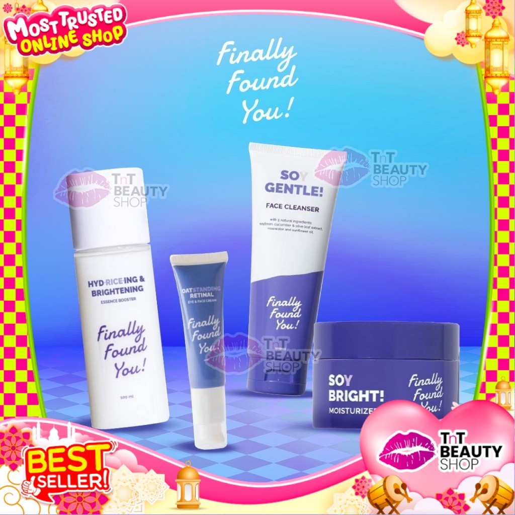 Finally Found You Series Facial Wash, Moisturizer, Toner, Serum, Eye Serum, Lip serum, Peel Off Mask