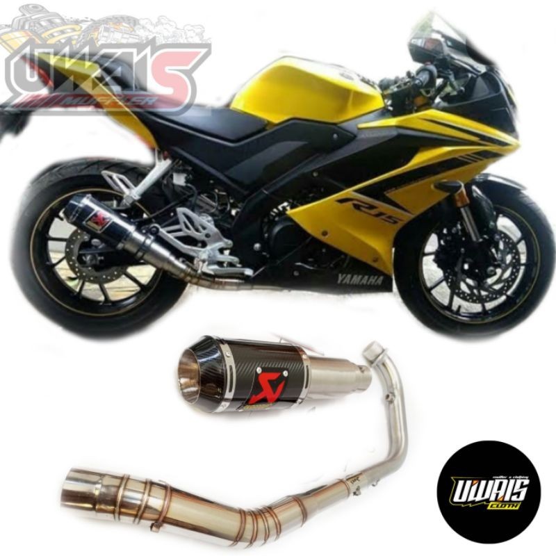 Exhaust R15 v3 v4 Exhaust R15 v3 v4 Akrapovic full system
