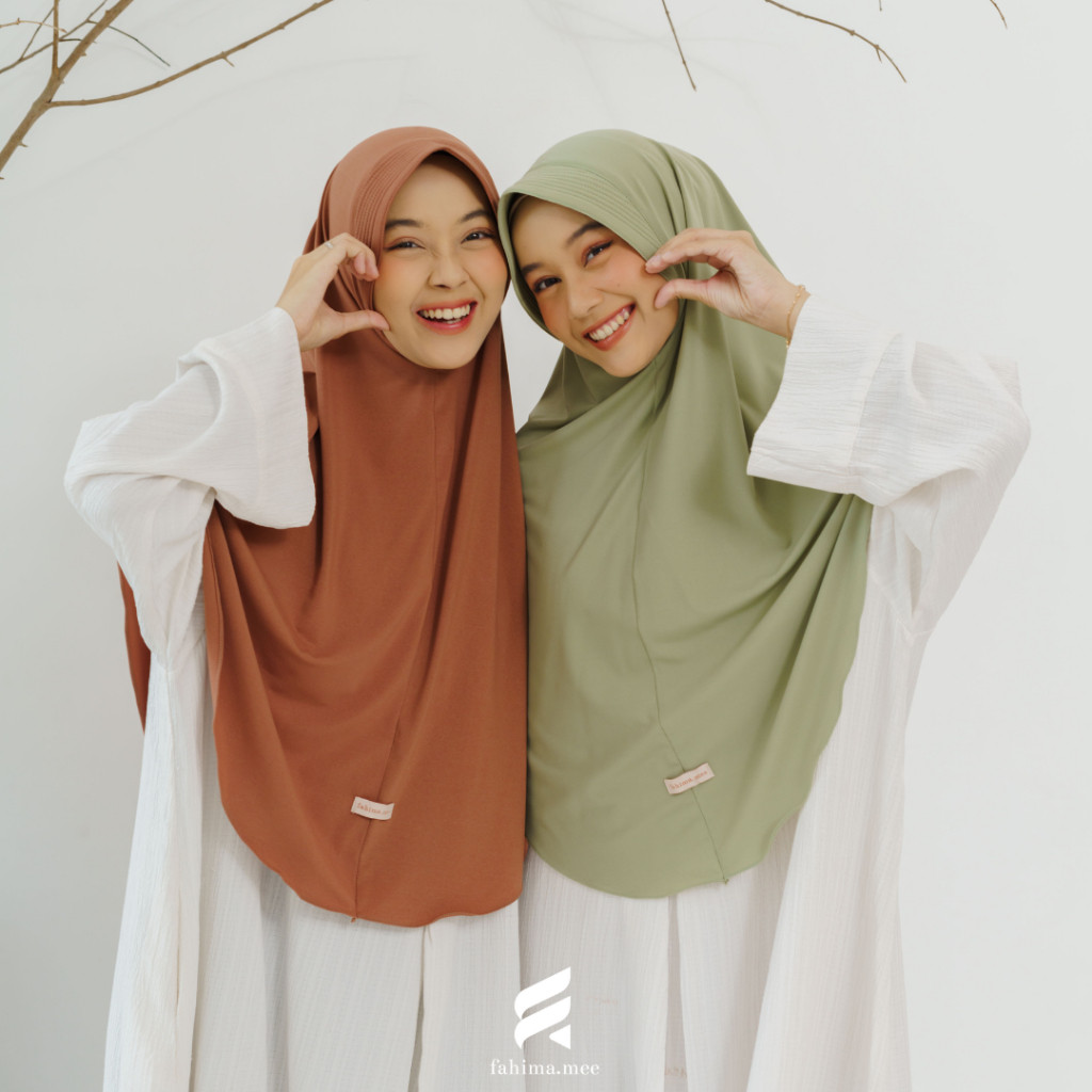 Ori Lestary Hijab – Kanaya Khimar Syar’i (Bergo Jersey Premium Pad Size XL)
