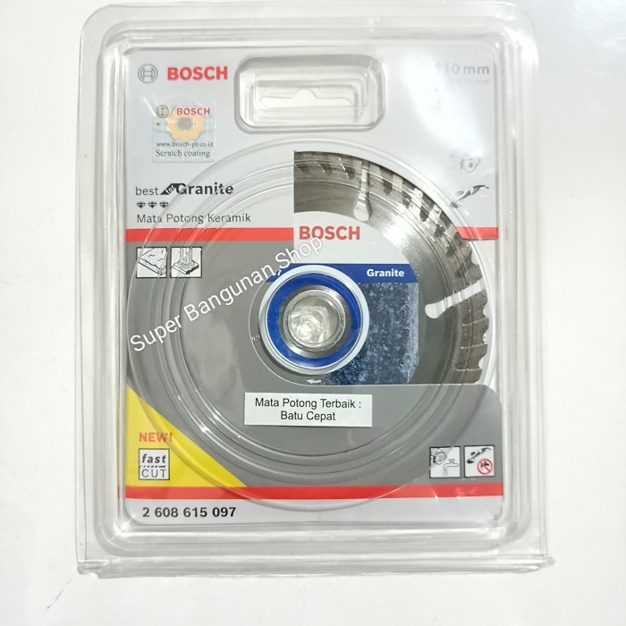 AMB Mata gerinda potong granit Bosch turbo biru ORI / Mata pisau grinda potong keramik granit marmer