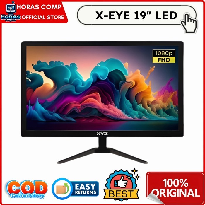 Hose XLG 19" 1080p HD X-EYE 75Hz 5Ms HDMI LED Monitor