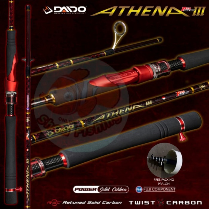 Joran Daido Athena III Pro Series Full Eva Busa (Free Packing Pipa PVC - 180cm 8-17lbs BOMB