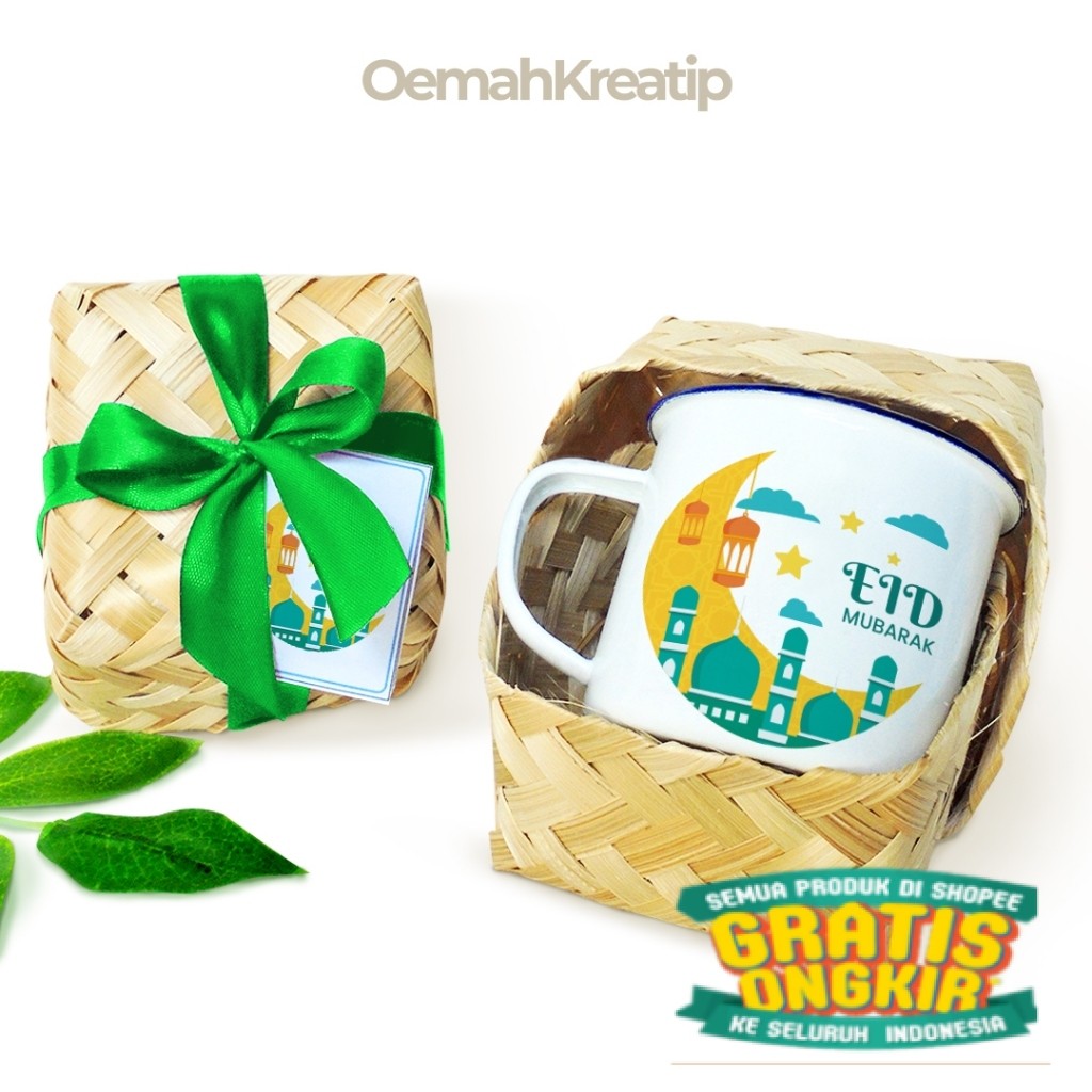 

Gelas Enamel Besek | CUSTOM | Hampers Idul Fitri Lebaran | Ramadan | Ultah | Khitan | Aqiqah/ keluarga oleh oleh