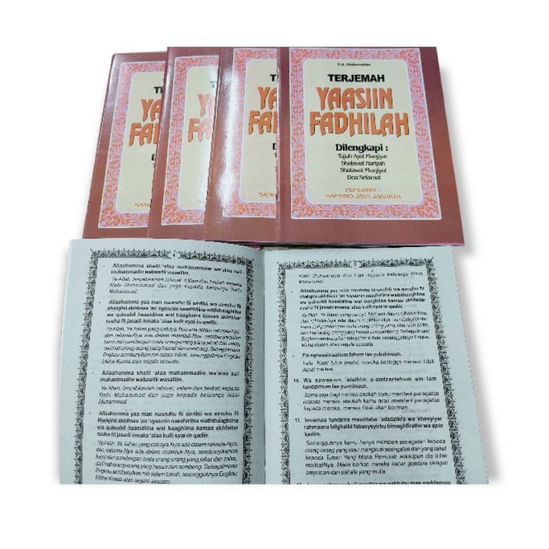 Buku Terjemah Yasin Fadilah