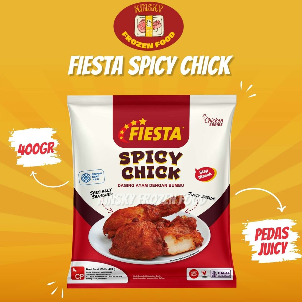 

FIESTA SPICY CHICK 400GR/FIESTA SPICY CHICK 400 GR