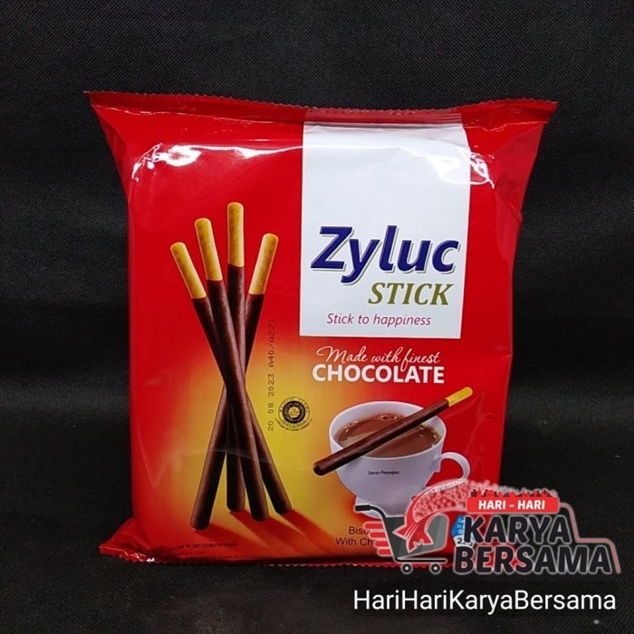 

MAKANAN RINGAN BISKUIT ZYLUC STICK CHOCOLATE 220GR