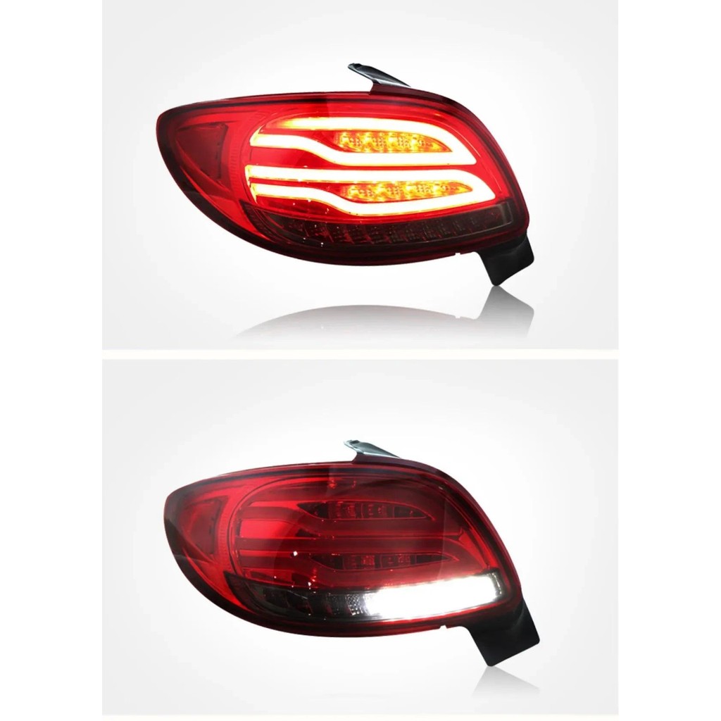 Car Rear Lamp LED Tail Light Brake Lamp Left Right Reverse light Turn signal for Peugeot 206 207