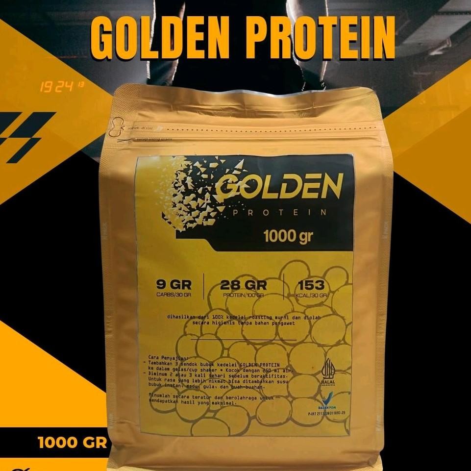 

KEDELAI GOLDEN PROTEIN_ Sumber protein bubuk kedelai murni 1000gram kacang kedelai