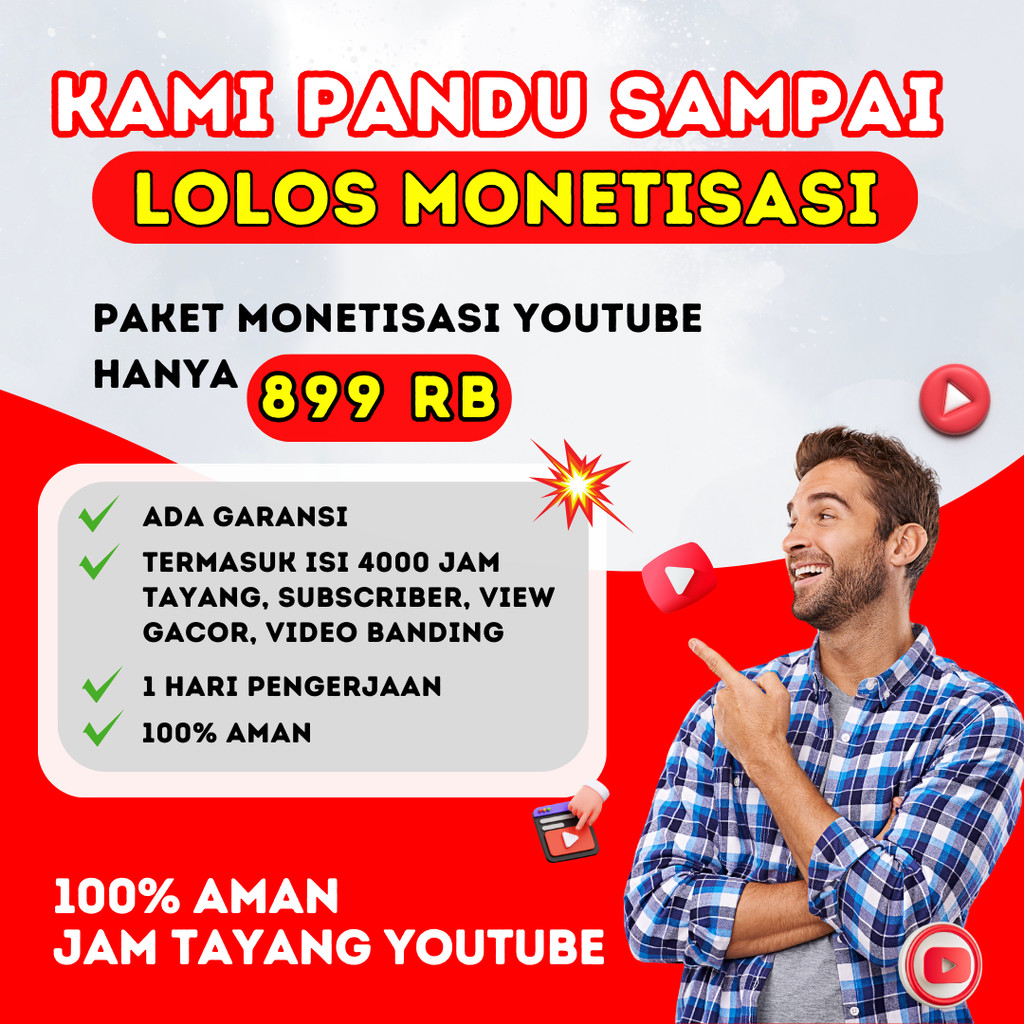 4000 JAM TANGAN BUKAN TAPI JAM TAYANG YT