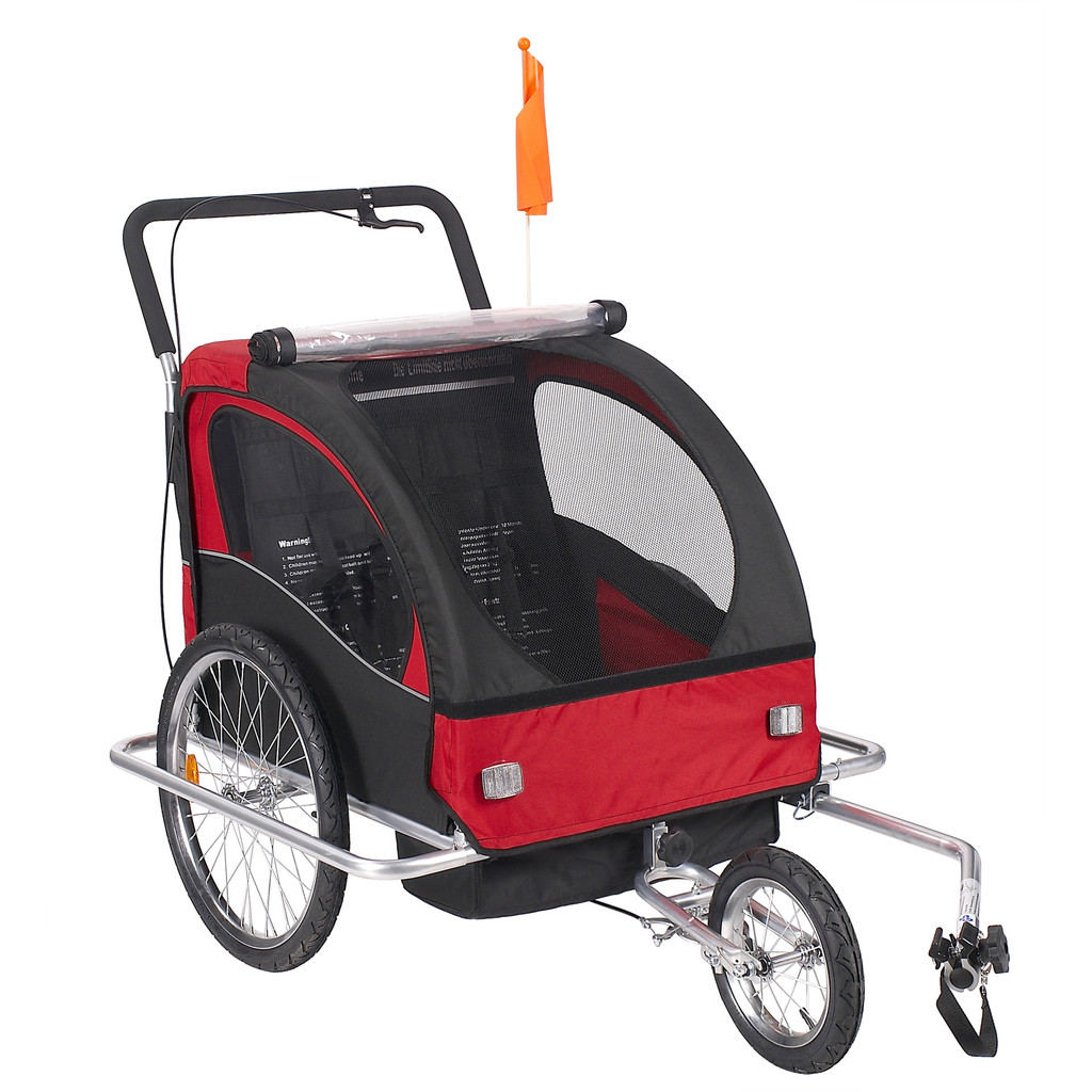 Baby Bike Travel Outdoor Folding Bicycle Trailer Kid Pet Bike Carrier Bicycle Trailer