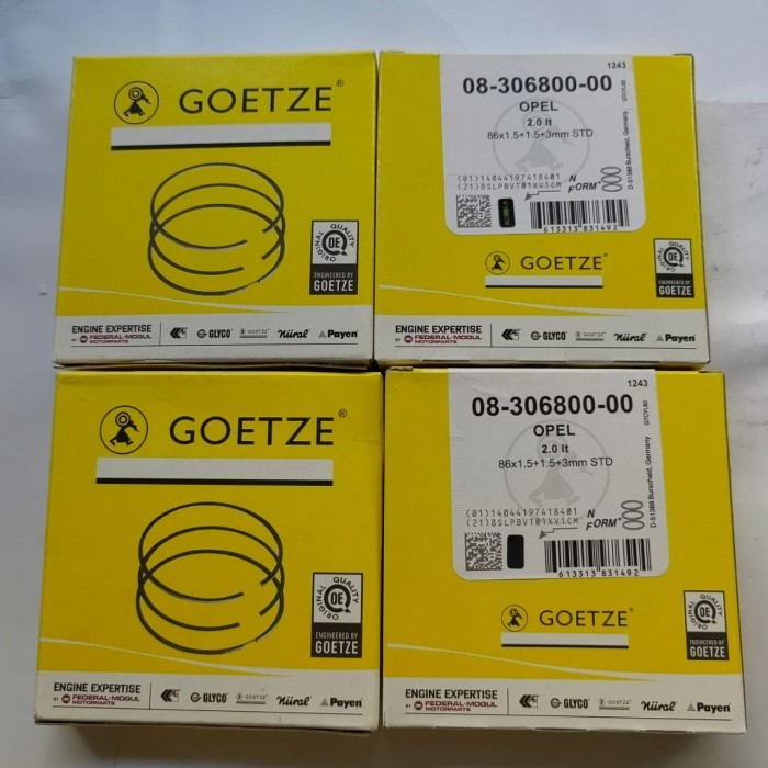 Ring Piston Ring Seher Opel Blazer Sohc Dohc - STD