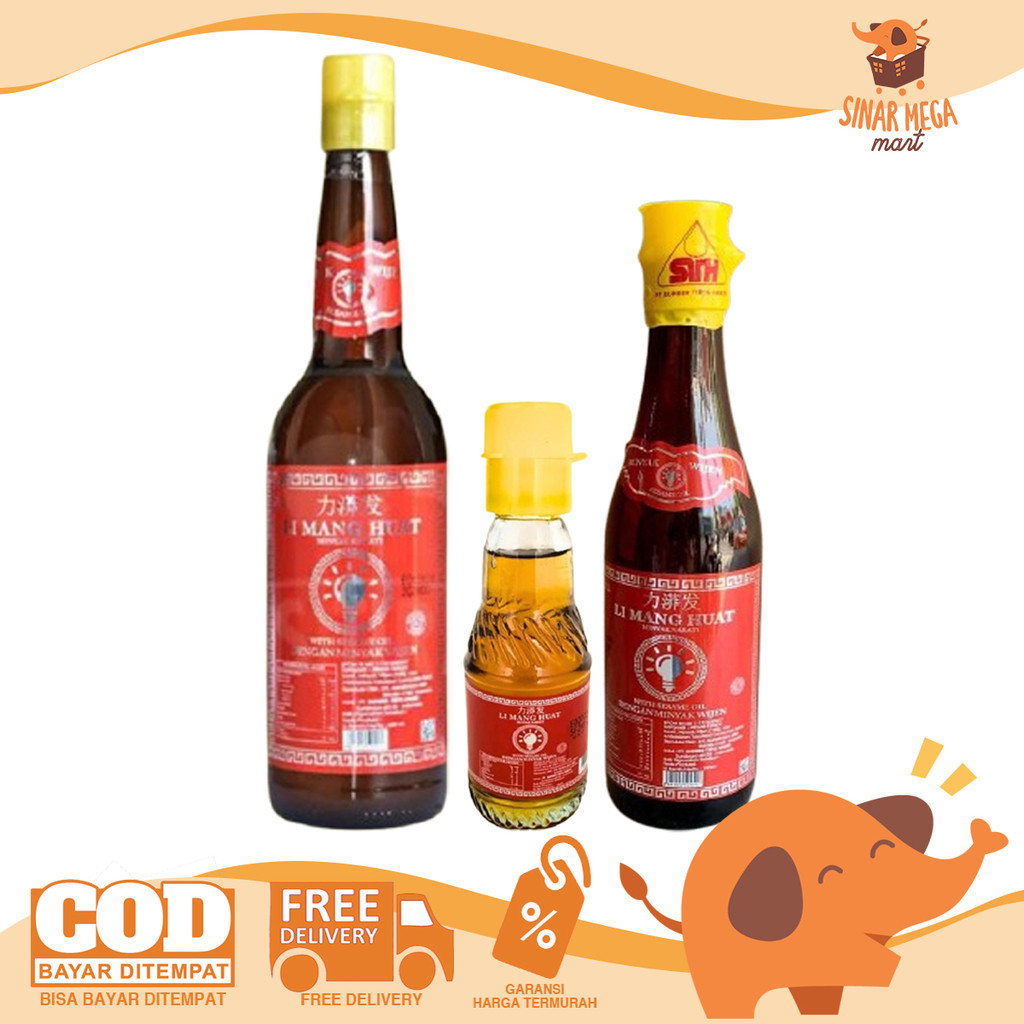 

STH Minyak Wijen Nabati Li Mang Huat - Sesame Oil Cap Lampu