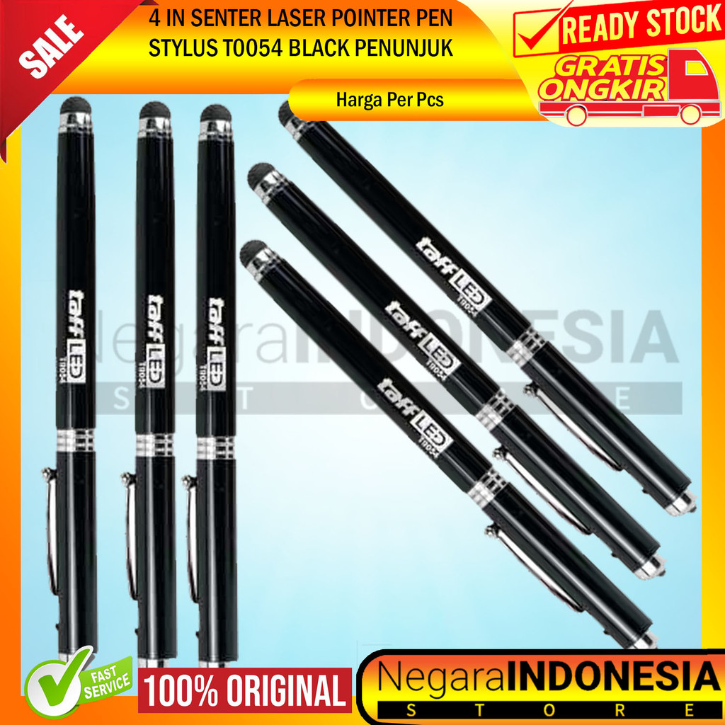 

Pen Stylus Penunjuk Presentasi T0054 Black Hitam Led Menerangin Area Gelap Menulis Objek Pena Pulpen 4 In Senter Laser Pointer Menggambar Panjang 14 Cm Multifungsi Praktis Mengoperasikan Perangkat Touchscreen