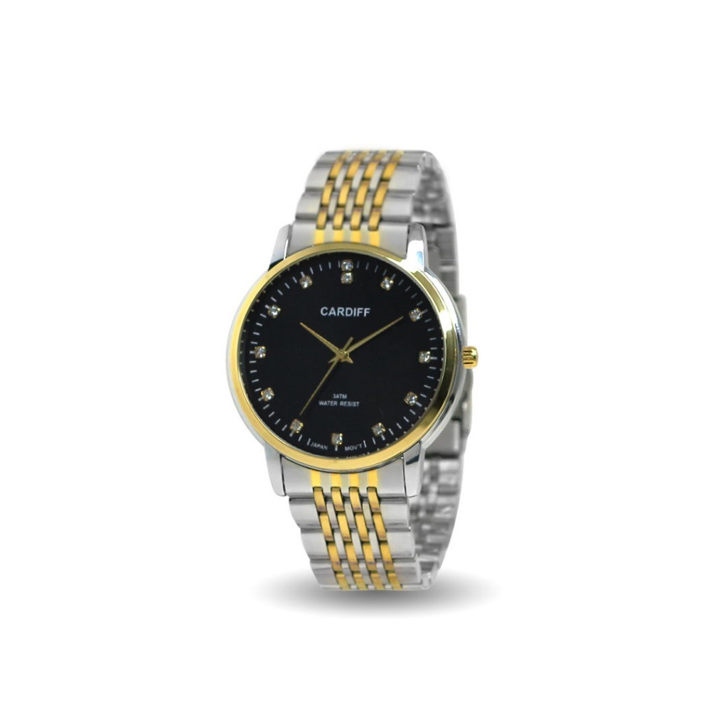 CARDIFF Analog G 7110 Jam Tangan Kasual Pria Water resist