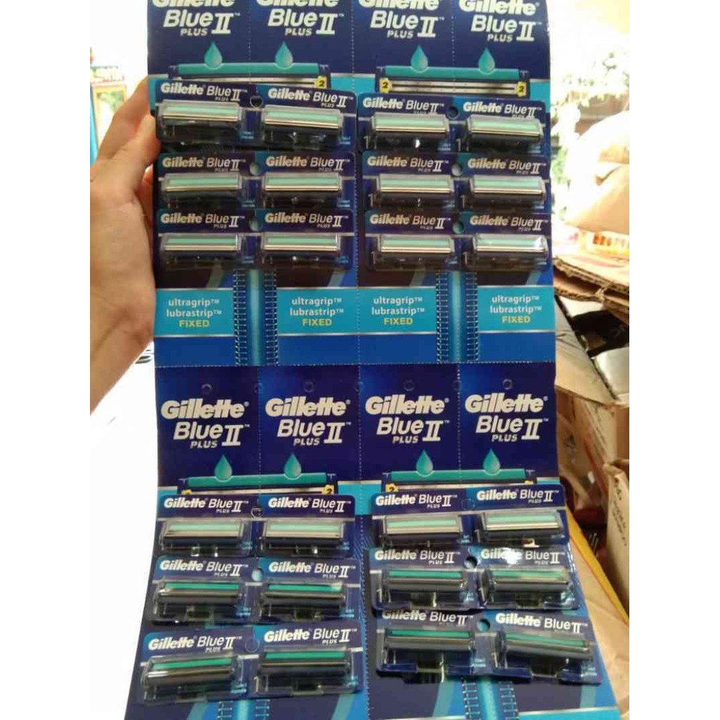Pisau Cukur/Gillete Pisau Cukur/Cukur Jenggot/Razor Pisau Cukur Blue 2 Plus 12 24 Pcs