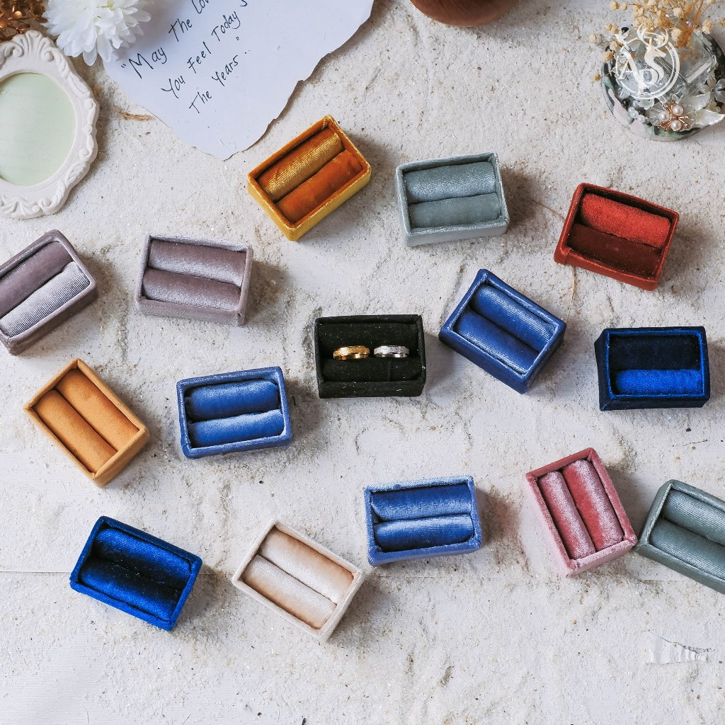TEMPAT DUDUKAN CINCIN RINGBOX RING HOLDER GULUNG | RING STAND | UNTUK CINCIN Ukuran 6x2 cm