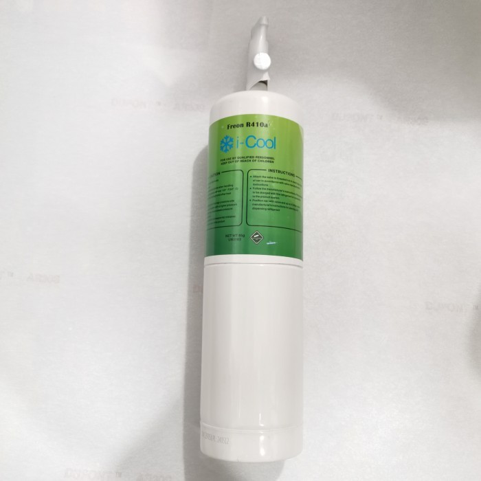 Freon R410A R 410 Kaleng 850 Gram Komponen Pendingin AC Refrigerant