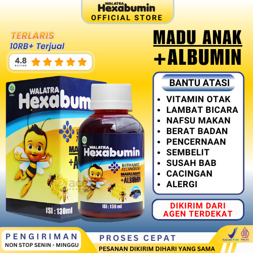

Madu Anak Hexabumin Vitamin Otak Anak Cerdas Atasi Speech Delay Lambat Bicara Nutrisi Penambah Nafsu Makan dan Berat Badan Obat Sembelit Pelancar BAB Anak Atasi Cacingan Pada Anak Herbal Alami