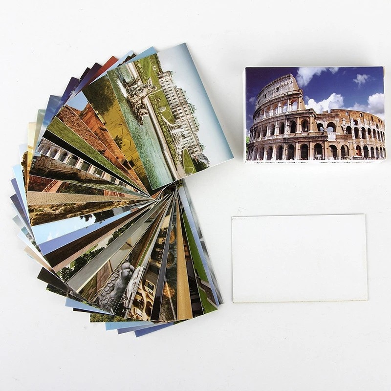 

30 Sheets/Set Travel All Over The World Postcard/Greeting Card/Message Card/Birthday Letter Envelope Gift Card