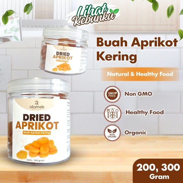 

ALAMEE Apricot Kering Buah Aprikot Dried Fruit Cemilan LIHAT KEBUNKU