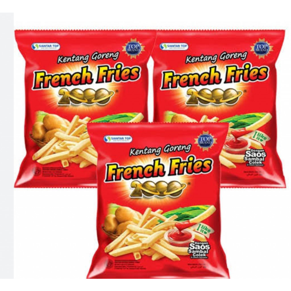 

[Snack] French Fries 2000 Kemasan 62gr