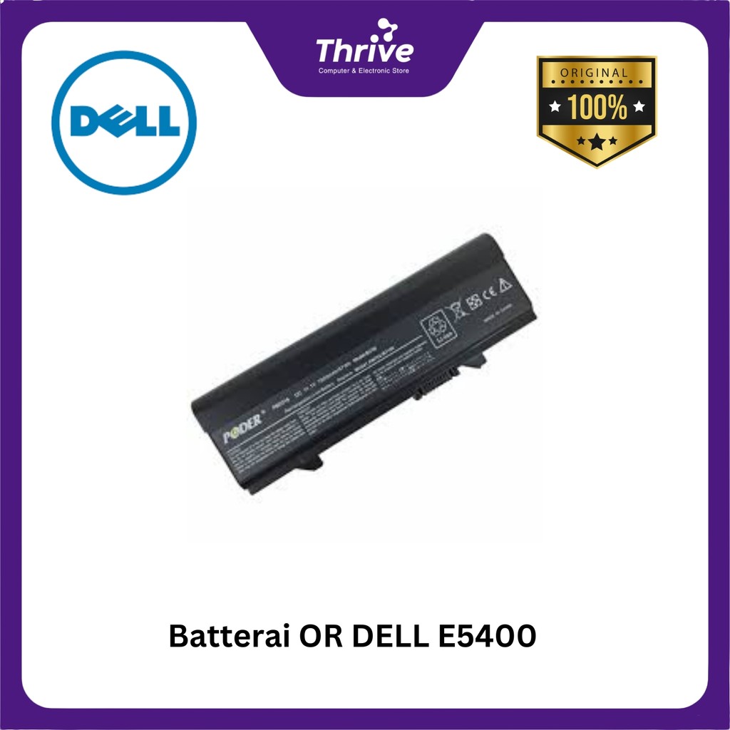 Batterai OR DELL E5400