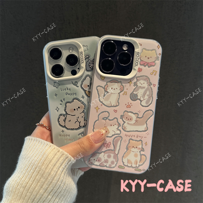 Pola hewan lucu，casing oppo a54, casing oppo a55, casing oppo a57, casing oppo a1k, cocok untuk casi